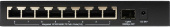 Коммутатор Origo OS1209P/80W OS1209P/80W/A1A (L2) 8x100Мбит/с 1SFP 8PoE 80W неуправляемый