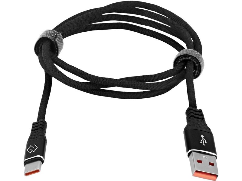 Кабель Digma DG-USBA-С-1M-27W USB (m)-USB Type-C (m) 1м черный