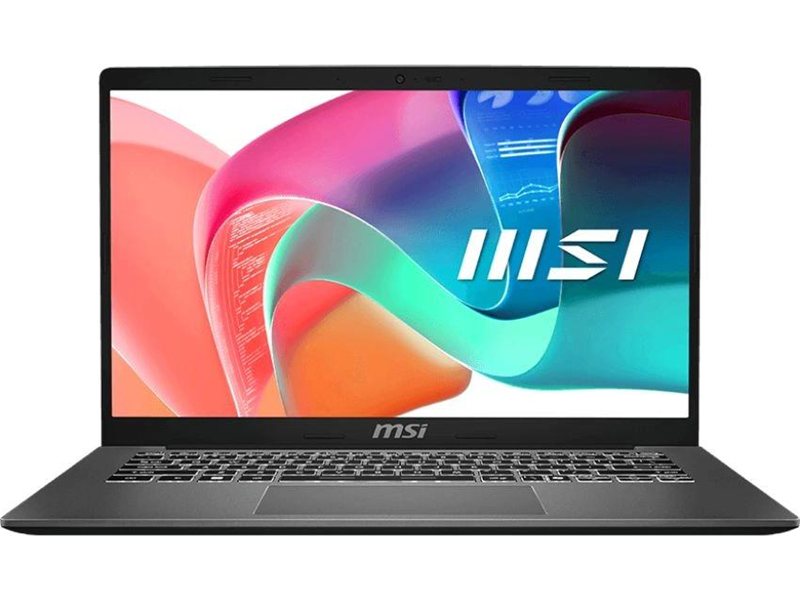 Ноутбук MSI Modern 14 F1MG-499RU Core 5 120U 16Gb SSD512Gb Intel Graphics 14" IPS FHD (1920x1080) Windows 11 Pro grey WiFi BT Cam (9S7-14S111-499)