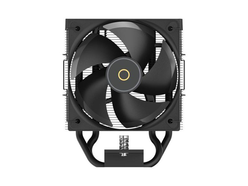 Кулер для процессора/ CPU Cooler Ocypus Gamma A40 BK (200W, 4-pin PWM, 133mm, Al/Cu, 4x6mm, 1x100mm, 41CFM, 29.5dBA, 2400RPM, S: 1851/1700/1200/115X, AM5/AM4, black)