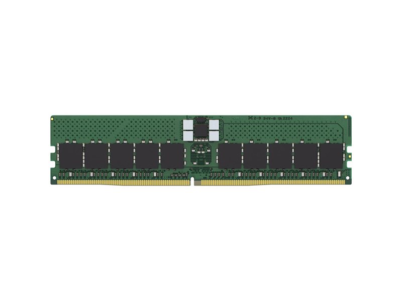 Оперативная память Kingston Server Premier 32GB 5600MT/s DDR5 ECC Reg CL46 DIMM 2Rx8 Hynix A 1 Year Warrаnty