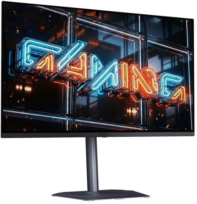 Монитор Gigabyte 31.5" MO32U24 черный QD OLED LED 16:9 HDMI M/M матовая HAS Piv 1500000:1 300cd 178гр/178гр 3840x2160 240Hz DP 4K USB 7.95кг