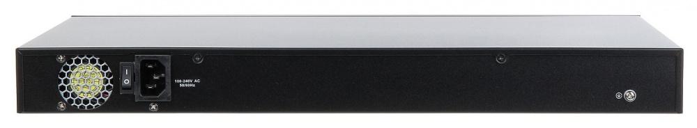 Коммутатор Dahua DH-PFS4226-24ET-360 (L2) 24x100Мбит/с 2x1Гбит/с 2xКомбо(1000BASE-T/SFP) 22PoE+ 2PoE++ 360W управляемый
