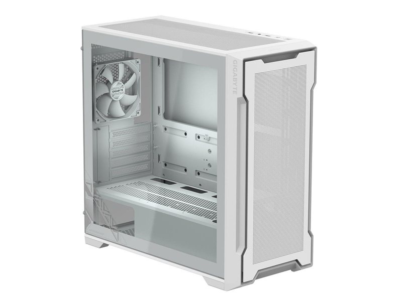 Корпус Gigabyte C102GI Glass Ice (White) MidTower, mATX, USB3.0 x2, Audio I/O, GPU:410mm, White, TG (28300-C102B-2CRR)