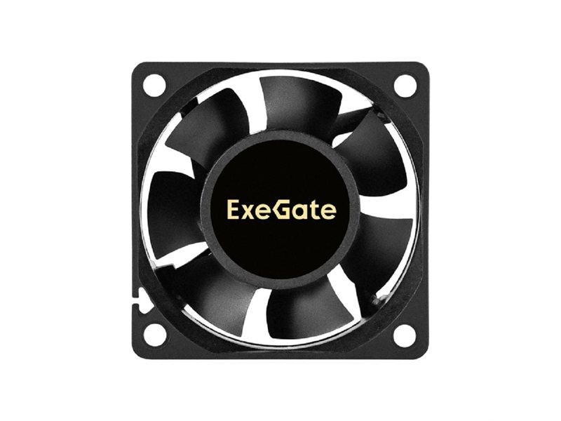 Exegate EX297077RUS Вентилятор 24В DC ExeGate EX06025S3P-24 (60x60x25 мм, Sleeve bearing (подшипник скольжения), 3pin, 5000RMP, 34,5dBA)