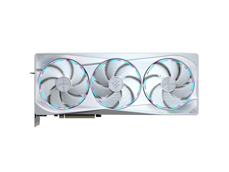 Видеокарта Gigabyte PCI-E 5.0 GV-N5080AORUSM ICE-16GD 1.0 NVIDIA GeForce RTX 5080 16Gb 256bit GDDR7 2805/30000 HDMIx1 DPx3 HDCP Ret