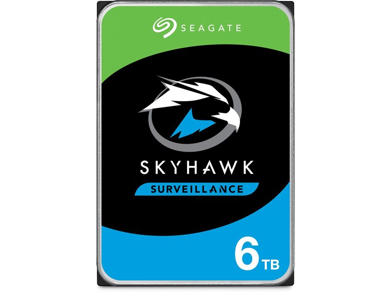 Жесткий диск/ HDD Seagate SATA3 6Tb Video 24x7 SkyHawk 256Mb 1 year warranty