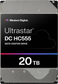 Жесткий диск WD SATA-III 20TB 0B48696 WUH722020CLE604 Ultrastar DC HC555 512E (7200rpm) 512Mb 3.5"