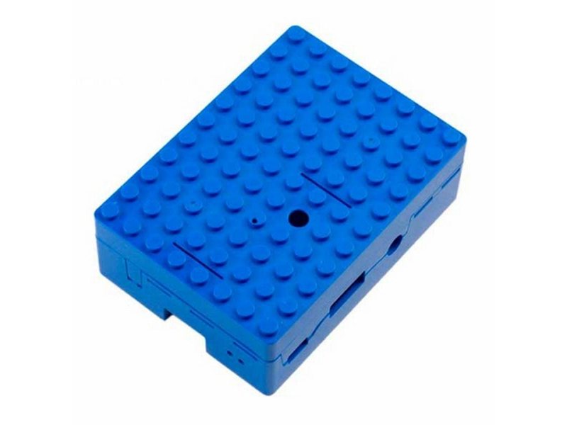Корпус ACD RA184 Blue ABS Plastic Building Block case for Raspberry Pi 3 B (CBPIBLOX-BLU) (494354)