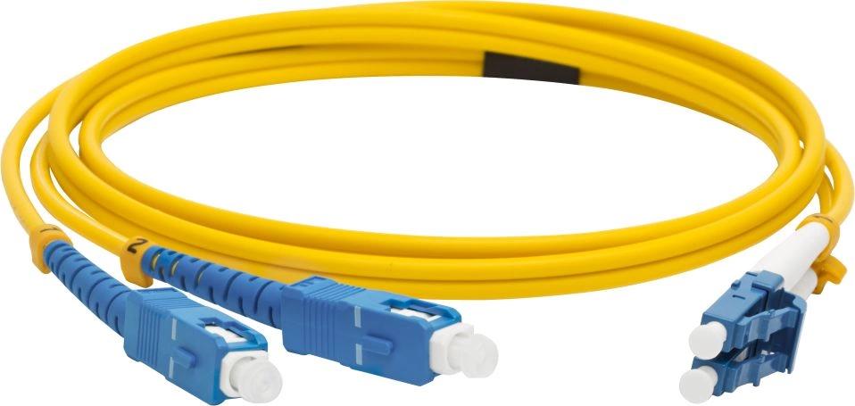 Патч-корд Lanmaster LAN-2LC-2LC/SU-0.5 2x9/125 OS1/OS2 LC дуплекс-LC дуплекс 0.5м LSZH оранжевый