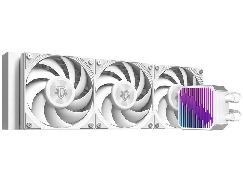 Кулер для процессора водяной 350W S_MULTI 4pin PWM 3x12cm Fan ARGB DX360 MAX White ID-COOLING