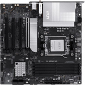 Материнская плата MSI PRO B850M-P WIFI B850, AM5, 4*DDR5, 4*PCIEx16, 3*M.2, 3*TypeC, 1*USB3.2Gen2, 5*USB3.2Gen1, 8*USB2.0, 4*SATA3.0, 5G, HDMI, ATX, RTL