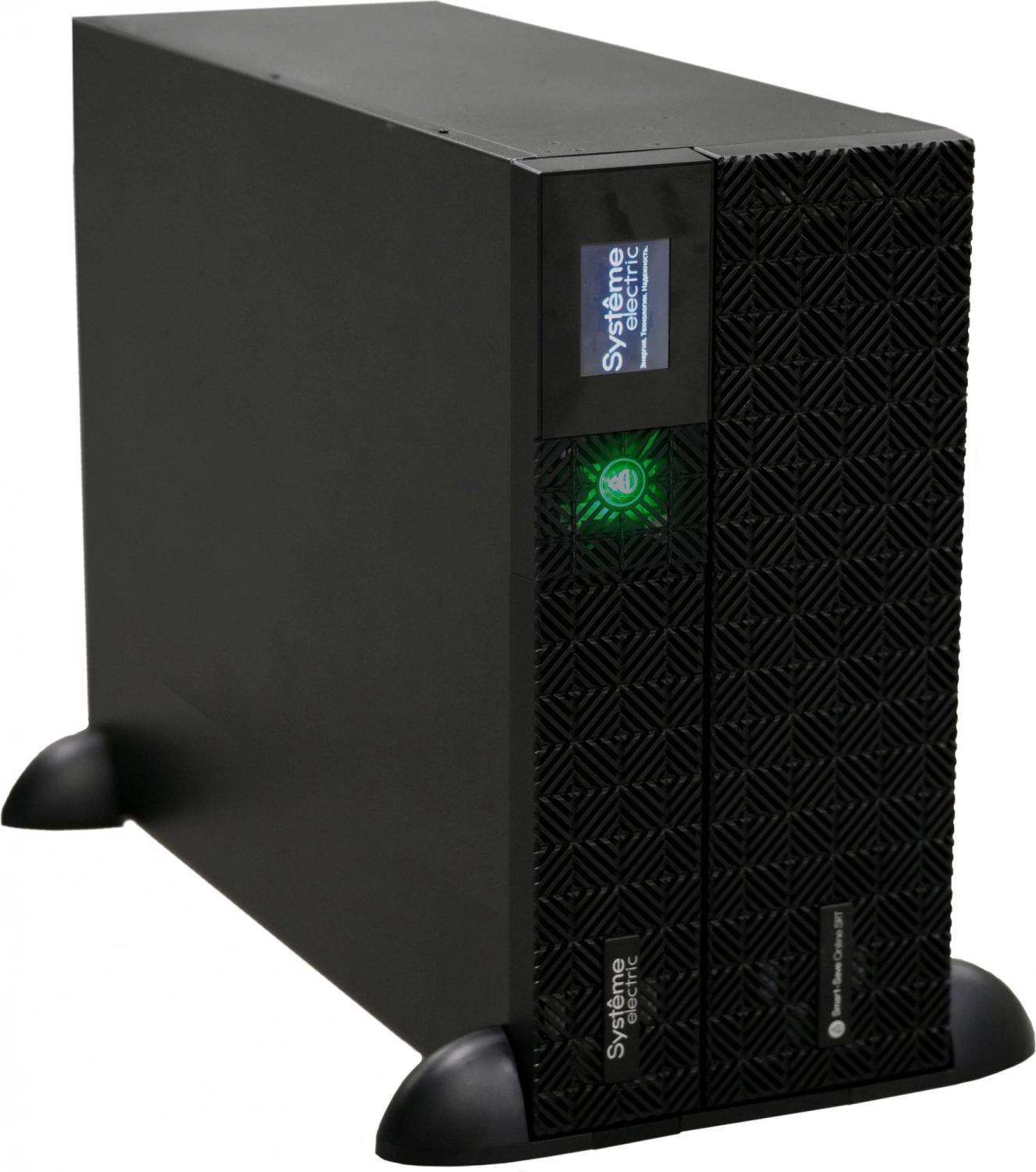 Источник бесперебойного питания Systeme Electriс SRT SRTSE5KRTXLIEC-NC 5000Вт 5000ВА черный