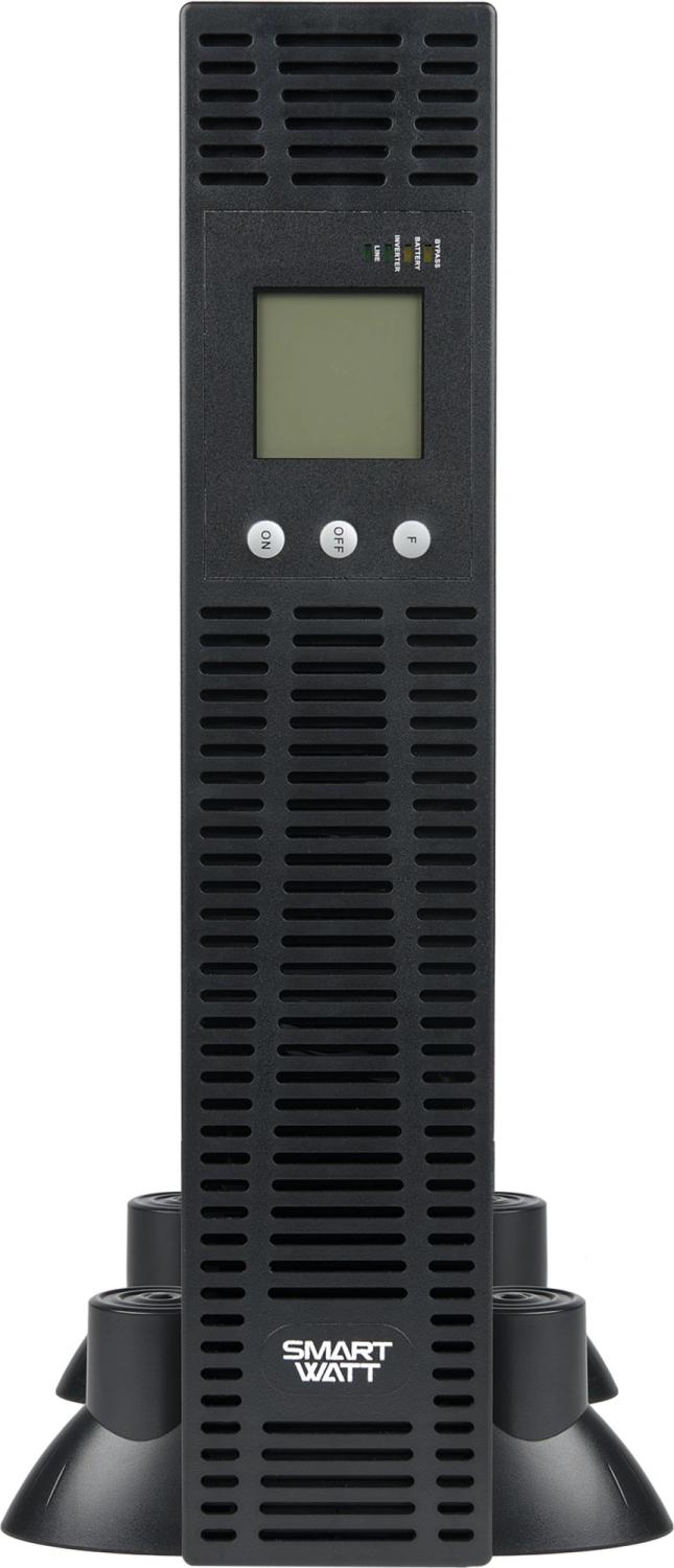 Источник бесперебойного питания Smartwatt Secure IEC 1kVA 900Вт 1000ВА черный