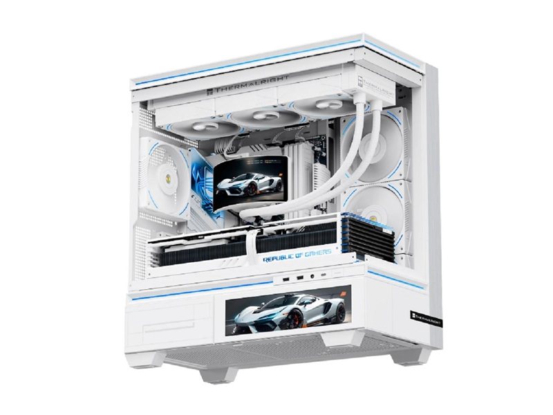 Thermalright Система водяного охлаждения Rainbow Vision 360 Turbo ARGB White / 3x120mm ARGB PWM Fans / TRRV360TAW