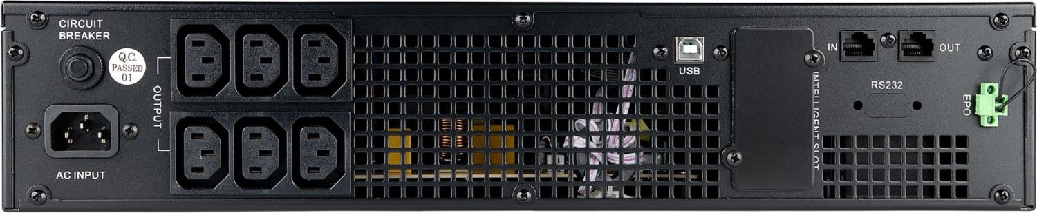 Источник бесперебойного питания Smartwatt Secure IEC 1kVA 900Вт 1000ВА черный