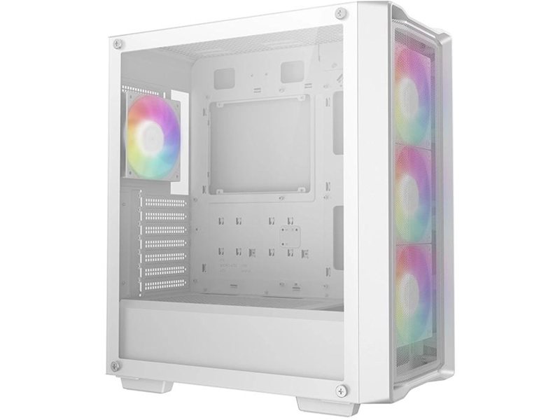 Корпус Deepcool CC560 Mesh V2 белый без БП ATX 4x120mm 5x140mm 2xUSB3.0 audio bott PSU