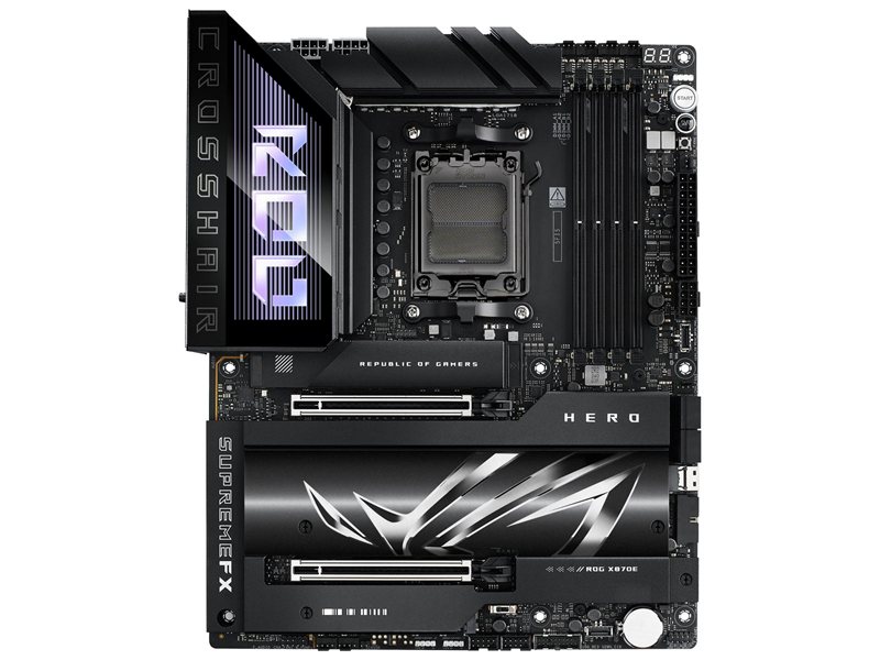 Материнская плата ASUS ROG CROSSHAIR X870E EXTREME AM5 E-ATX 4xDDR5 2xPCIEx16 5xM.2 4xUSB-C HDMI 5GLAN 10GLAN Wi-Fi 7