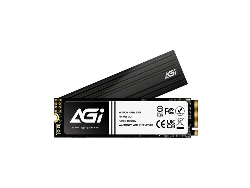 Твердотельный накопитель SSD AGI AI828 PCIe Gen.4 2TB RETAIL-Color Box
