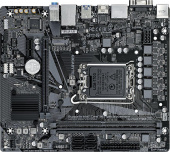 Материнская плата MB GIGABYTE INTEL H610 s1700, 2xDDR4(64GB), D-SUB/HDMI 2.1/2xDP, 1xPCIe 4.0x16, 1xPCIe 3.0, 1xLAN, 4xSATA 6Gb/s, 1xM.2, 2xUSB 3.2, 4xUSB 2.0, 1xPS/2, mATX