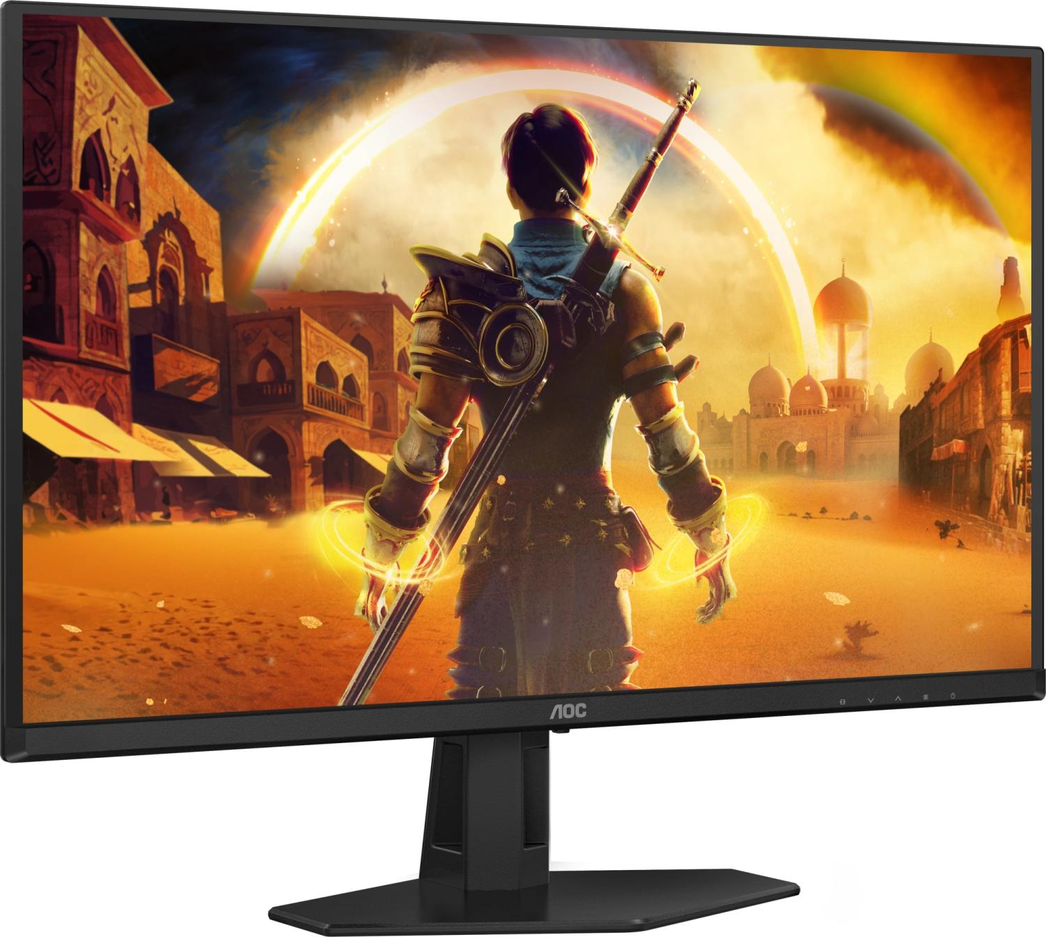 Монитор AOC 27" Q27G40ZDF черный QD OLED LED 16:9 HDMI матовая 200cd 178гр/178гр 2560x1440 240Hz DP 2K 4.06кг
