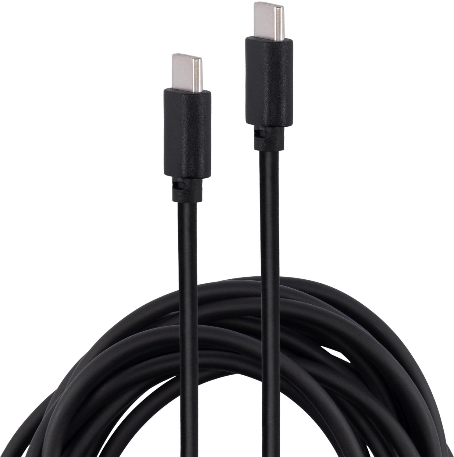 Кабель Buro BU-USB-CC-3M-100W USB Type-C (m)-USB Type-C (m) 3м черный
