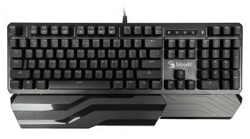 Клавиатура A4Tech B975 механическая черный USB Multimedia for gamer LED (подставка для запястий) кабель 1.8м