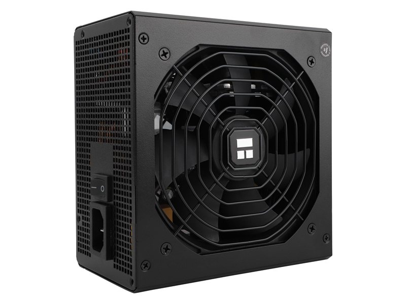 Блок питания 750W/ Power Supply Thermalright, 750W 80+ Gold (ATX, 3.1, PCIe 5.1, Non-modular, 1x24(20+4)pin, 1xCPU 8(4+4)pin, 2xPCIe*2 8(6+2)pin, 5xSATA3, 1x12+4pin (12VHPWR PCIe 5.1 12+4pin 600mm), 3xMOLEX4pin, Active, 120x120mm, 150x140x86mm, APFC, blac