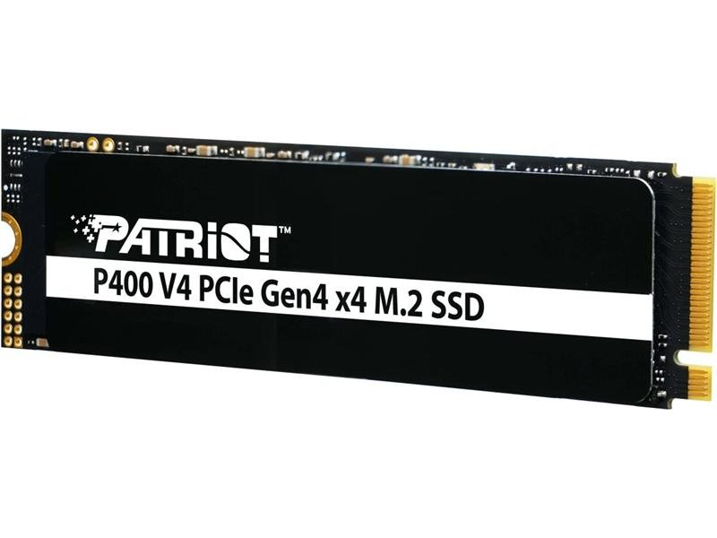 Твердотельный накопитель Patriot SSD P400 V4 500GB M.2 2280 NVMe PCIe 4.0 x4 R5000/W3000 TBW 160TB 3D NAND with HS