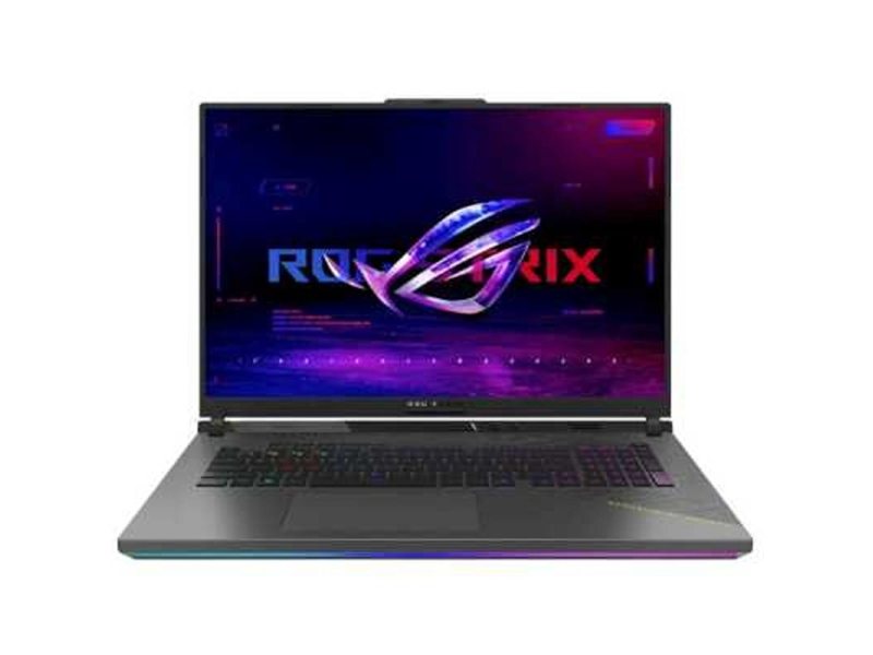 Ноутбук/ ASUS ROG Strix G18 G814PM-S8074 18"(1920x1200 IPS (матовый, 144Hz) )/AMD Ryzen 9 8940HX(2.4Ghz)/16384Mb/1024PCISSDGb/noDVD/Ext:NVIDIA GeForce RTX 5060(8192Mb)/Cam/BT/WiFi/90WHr/war 1y/3kg/Volt Green/noOS