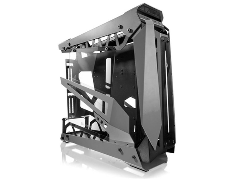 Корпус без блока питания/ Case Raijintek NYX PRO Titan, Full-Tower, TG, no fans, 3xUSB-A 3.0, SSI-EEB, E-ATX, ATX, mATX, mITX Gray