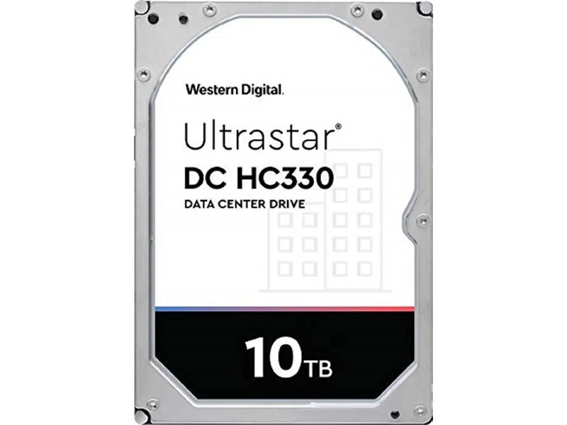 Жесткий диск WD SATA-III 10TB 0B42266\0B42301 WUS721010ALE6L4 Server Ultrastar DC HC330 4KN (7200rpm) 256Mb 3.5"