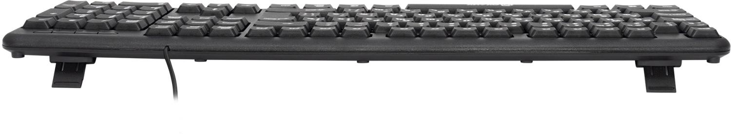 Клавиатура Оклик 180M черный USB (943626) кабель 1.6м