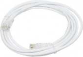 Патч-корд Lanmaster LAN-PC45/U5E-3.0-WH UTP RJ-45 вил.-вилка RJ-45 кат.5E 3м белый LSZH (уп.:1шт)