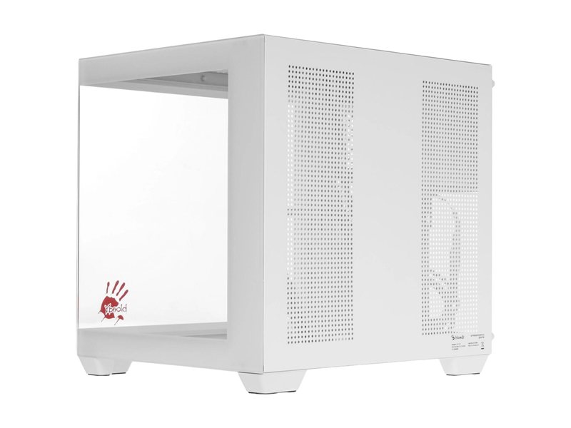 Корпус Bloody CC-121 белый без БП mATX 7x120mm 1xUSB2.0 1xUSB3.0 audio