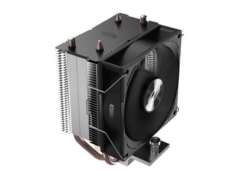 Устройство охлаждения(кулер) PcCooler R200 Soc-AM5/AM4/1200/1700/1851 серебристый/черный 3-pin 30dB Al+Cu 110W Ret (R200-XXNWYX-US)