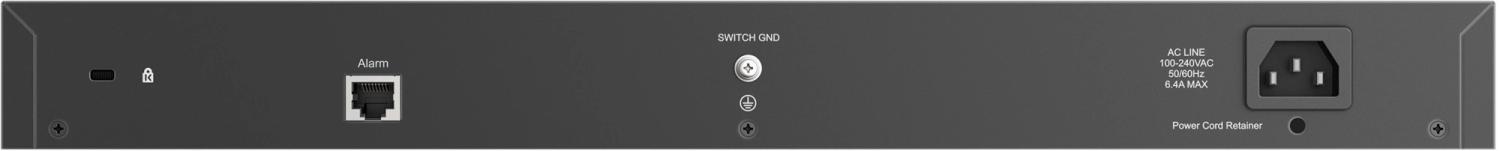 Коммутатор D-Link DSS-200G-28MPP/A1A (L2) 24x1Гбит/с 4xКомбо(1000BASE-T/SFP) 518W настраиваемый