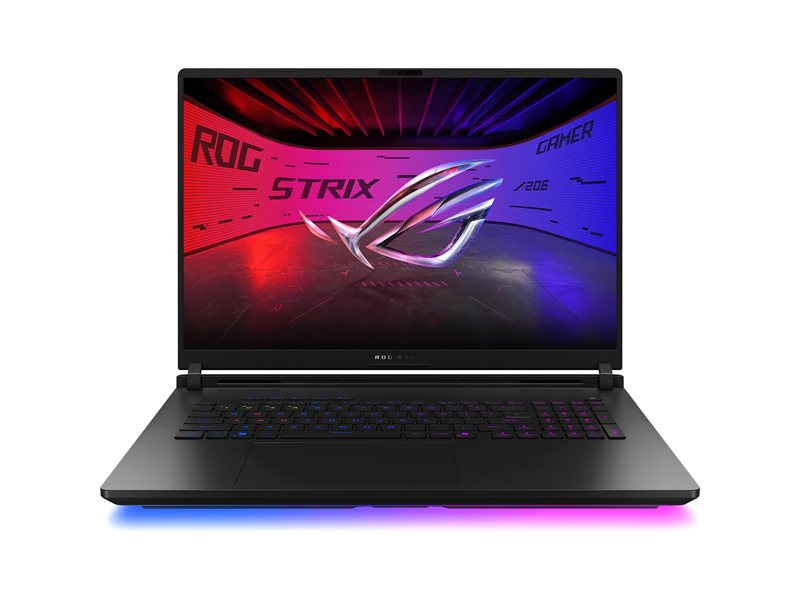 Ноутбук/ ASUS ROG Strix SCAR 18 G835LW-SA037 18"(2560x1600 mini LED)/Intel Core Ultra 9 275HX(2.7Ghz)/32768Mb/1024PCISSDGb/noDVD/Ext:NVIDIA GeForce RTX 5080(16384Mb)/Cam/BT/WiFi/90WHr/war 1y/3.3kg/Off Black/noOS