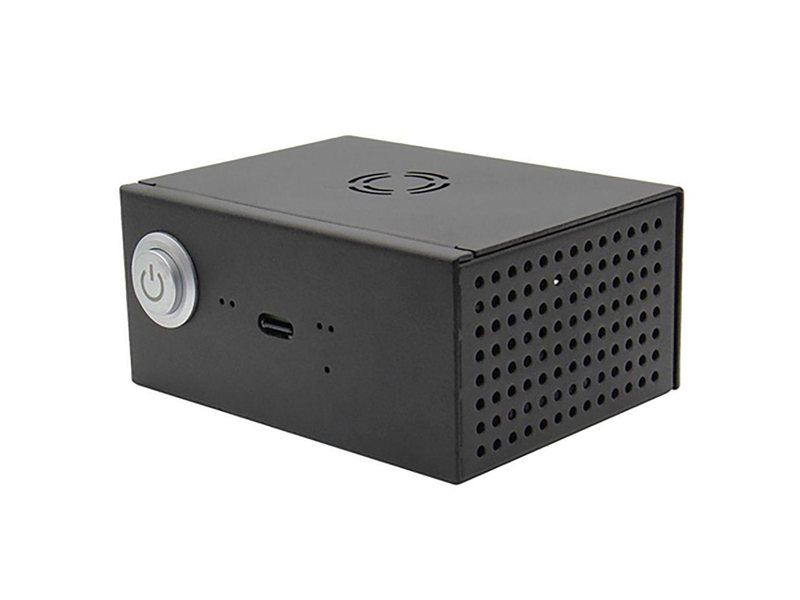 Корпус ACD KP561 Metal Case + Power Control Switch + Cooling Fan Kit for Raspberry Pi X820 v3.0 (X800) SSD&HDD SATA Storage Board