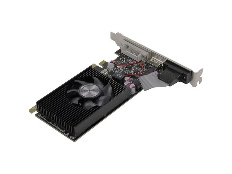 Видеокарта Afox R5 220 1GB GDDR3 64bit VGA DVI HDMI 1FAN LP RTL {30}
