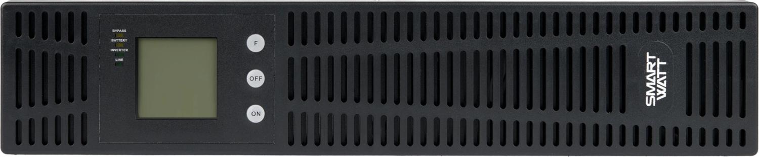 Источник бесперебойного питания Smartwatt Secure IEC 1kVA 900Вт 1000ВА черный