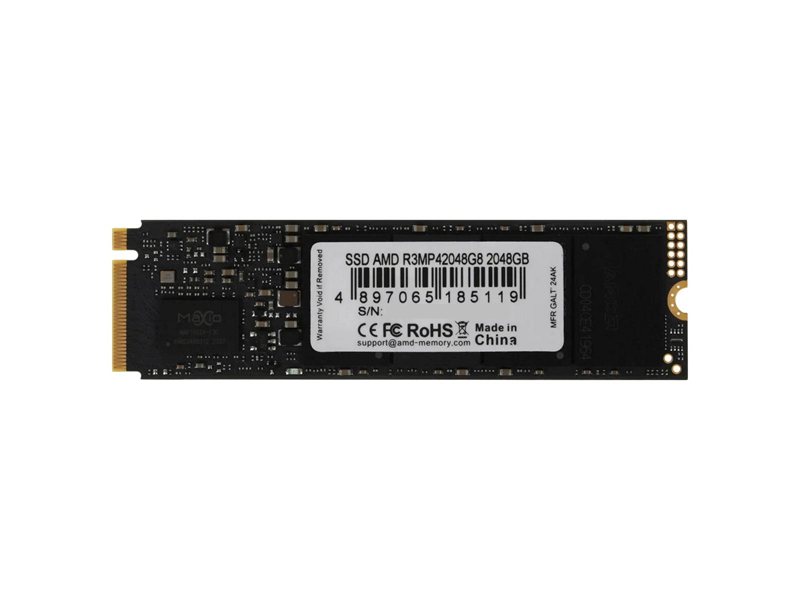 Твердотельный накопитель SSD AMD Radeon R3 Series M2.2280 2048GB