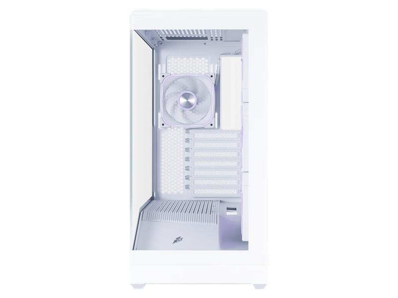 корпус 1STPLAYER GM7 ARGB White / ATX / 4x120mm ARGB fans / GM7-WH-3FN7R-W-1FN7-W