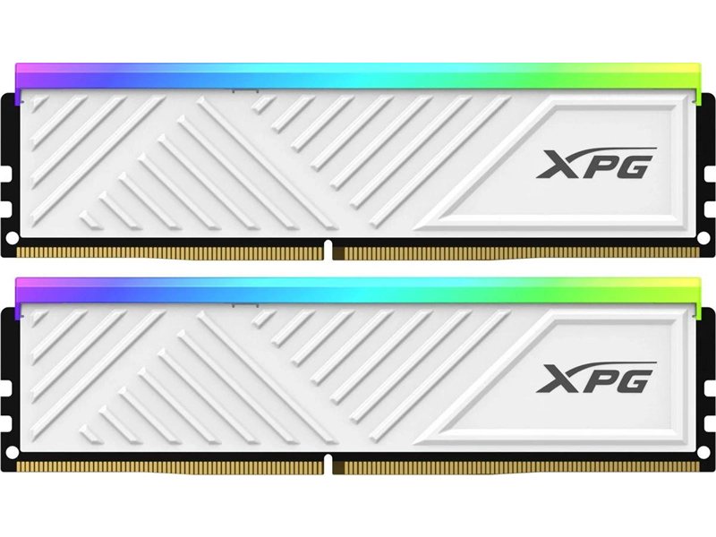 Память DDR4 2x8GB 3200MHz A-Data AX4U32008G16A-DTWHD35G XPG Spectrix D35G RGB RTL Gaming PC4-25600 CL16 DIMM UDIMM 288-pin 1.35В single rank с радиатором Ret