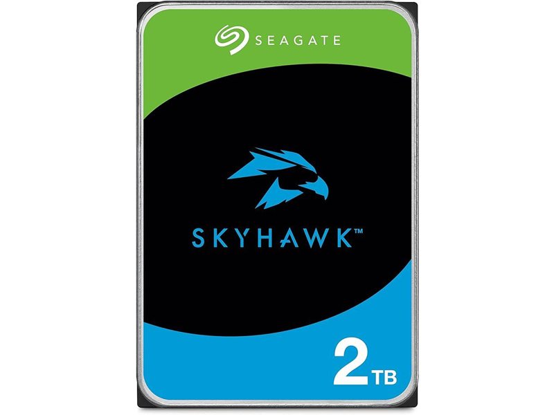 Жесткий диск/ HDD Seagate SATA 2Tb  SkyHawk  5400 rmp 6Gb/s 256Mb 1 year warranty