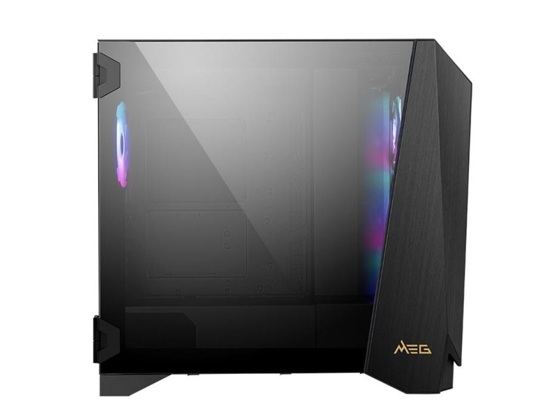 Корпус ПК без блока питания/ Case MSI MEG PROSPECT 700R, Midi-Tower, TG, 4x140mm ARGB, 2xUSB-A 3.2 + 1xUSB-C, E-ATX, ATX, mATX, mITX Black
