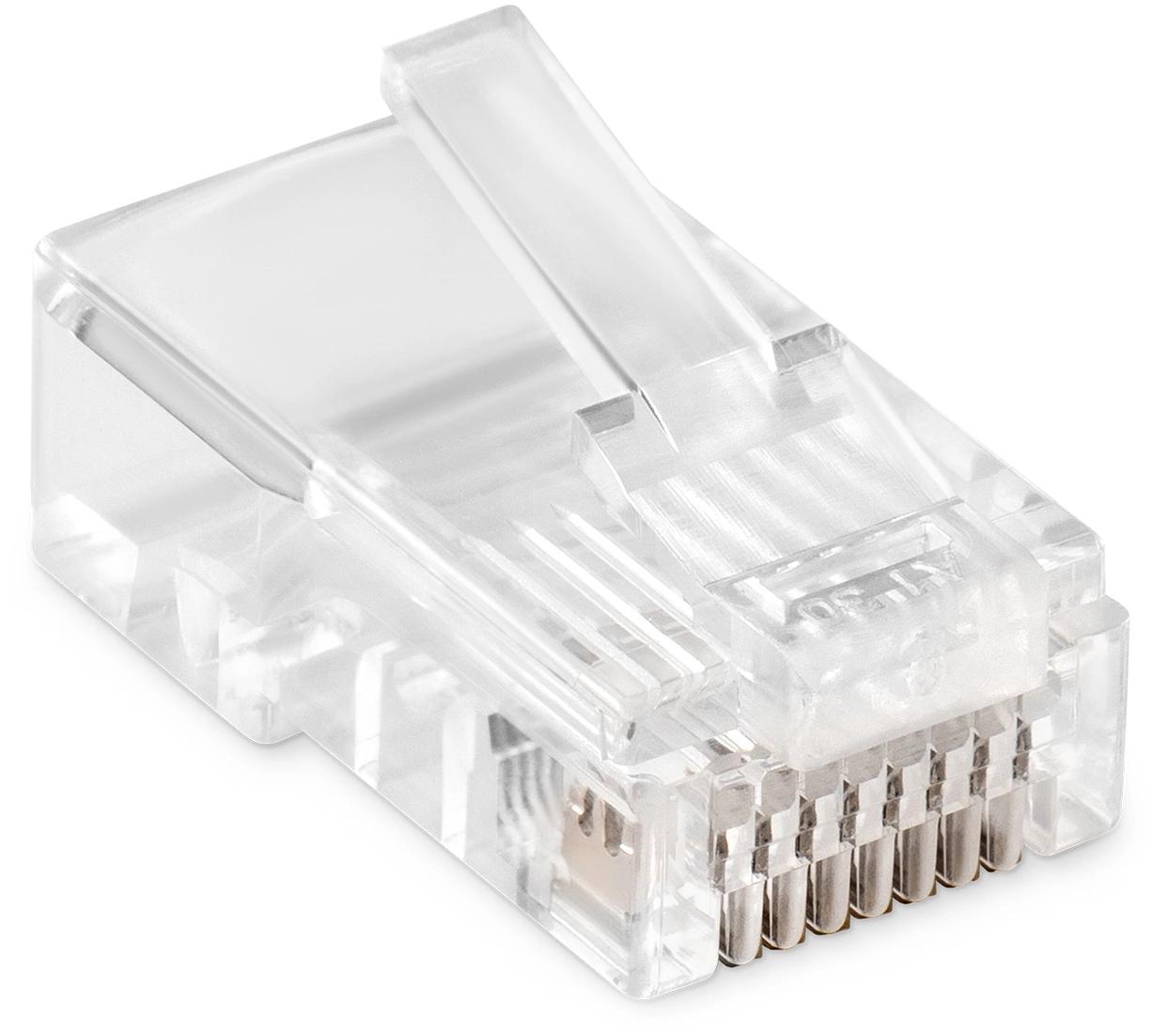 Коннектор Buro (BU-CONRJ45-20PCS) RJ45 прозрачный (упак.:20шт)