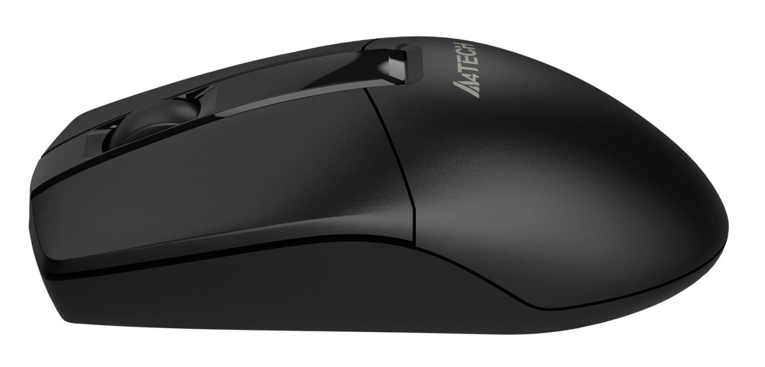 Мышь A4Tech G3-330NS черный оптическая 1200dpi silent беспров. USB 3but