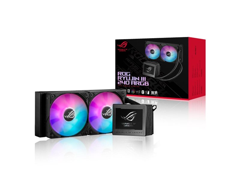 Жидкостная система охлаждения ASUS ROG RYUJIN III 240 ARGB/AIO COOLER,ASETEK,EMMA,ARGB 90RC00K1-M0UAY0