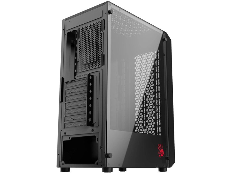 Корпус Bloody BD-CC114 черный без БП ATX 8x120mm 1xUSB2.0 1xUSB3.0 audio bott PSU